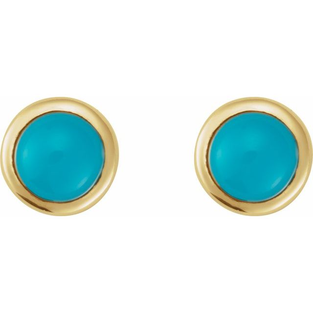 Natural Turquoise | Round | 4mm