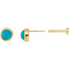 Natural Turquoise | Round | 4mm