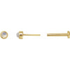 Natural Rainbow Moonstone | Round | 2mm