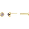 Natural Rainbow Moonstone | Round | 3mm