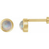 Natural Rainbow Moonstone | Round | 4mm