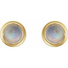 Natural Rainbow Moonstone | Round | 4mm