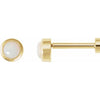 Natural White Opal | Round | 3mm