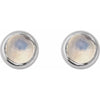 Natural Rainbow Moonstone | Round | 2mm