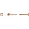 Natural Rainbow Moonstone | Round | 2mm
