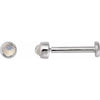 Natural Rainbow Moonstone | Round | 2mm