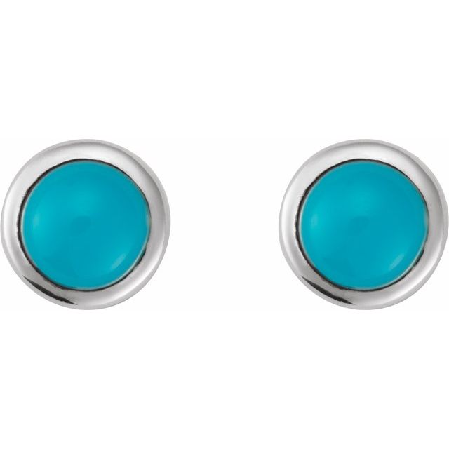 Natural Turquoise | Round | 4mm