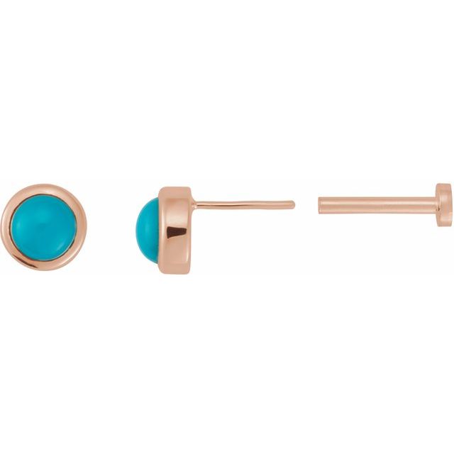 Natural Turquoise | Round | 4mm