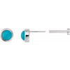Natural Turquoise | Round | 4mm