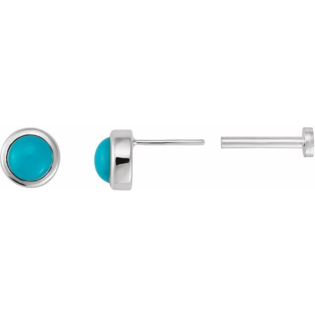 Natural Turquoise | Round | 4mm