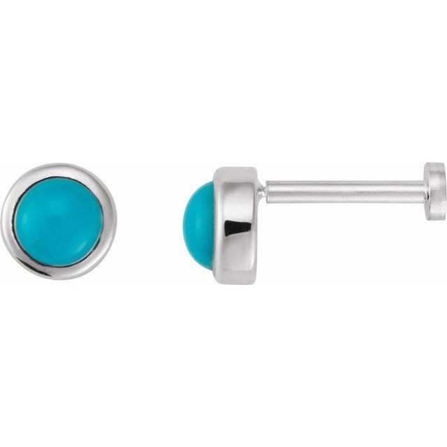 Natural Turquoise | Round | 4mm