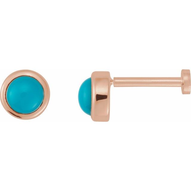 Natural Turquoise | Round | 4mm
