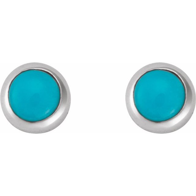 Natural Turquoise | Round | 2mm