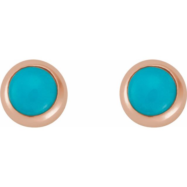 Natural Turquoise | Round | 2mm