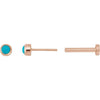 Natural Turquoise | Round | 2mm