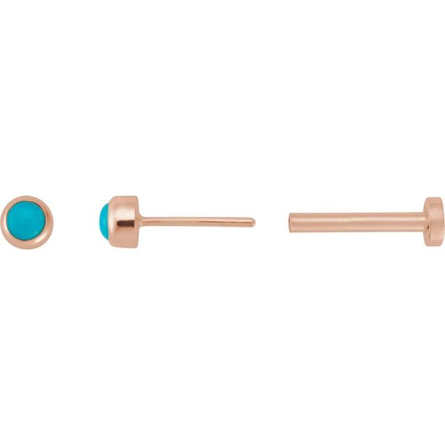 Natural Turquoise | Round | 2mm