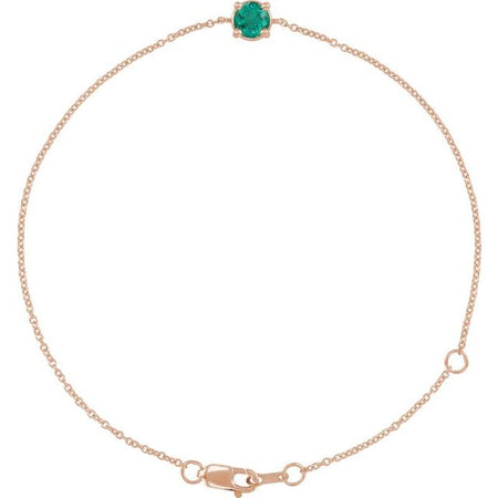 Lab-Grown Emerald | Round | 4mm