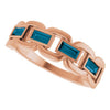 Natural London Blue Topaz | Straight baguette | 4 x 2mm