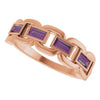 Lab-Grown Alexandrite | Straight baguette | 4 x 2mm
