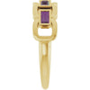 Lab-Grown Alexandrite | Straight baguette | 4 x 2mm