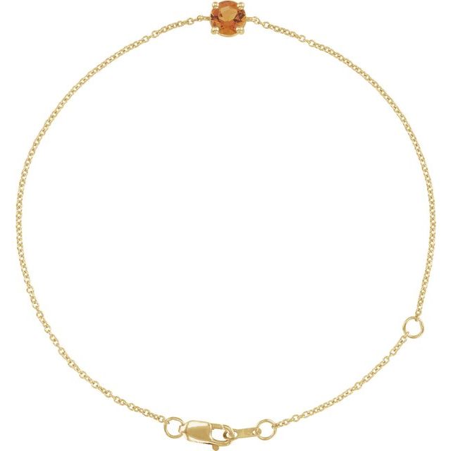 Natural Citrine | Round | 4mm