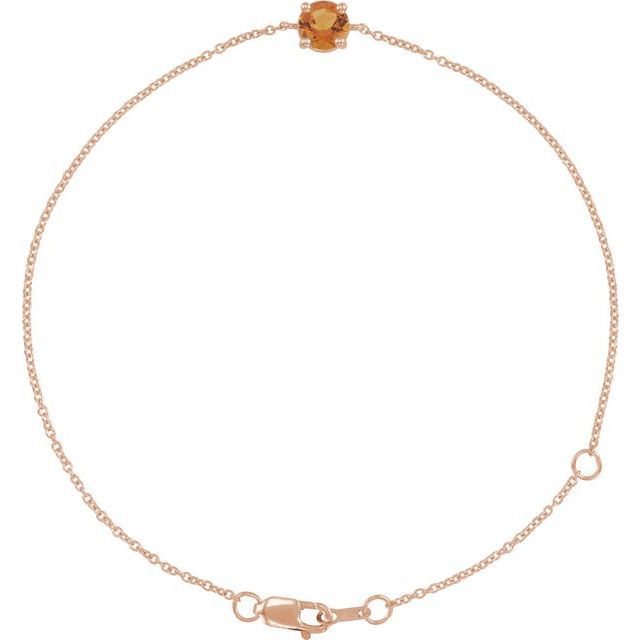 Natural Citrine | Round | 4mm