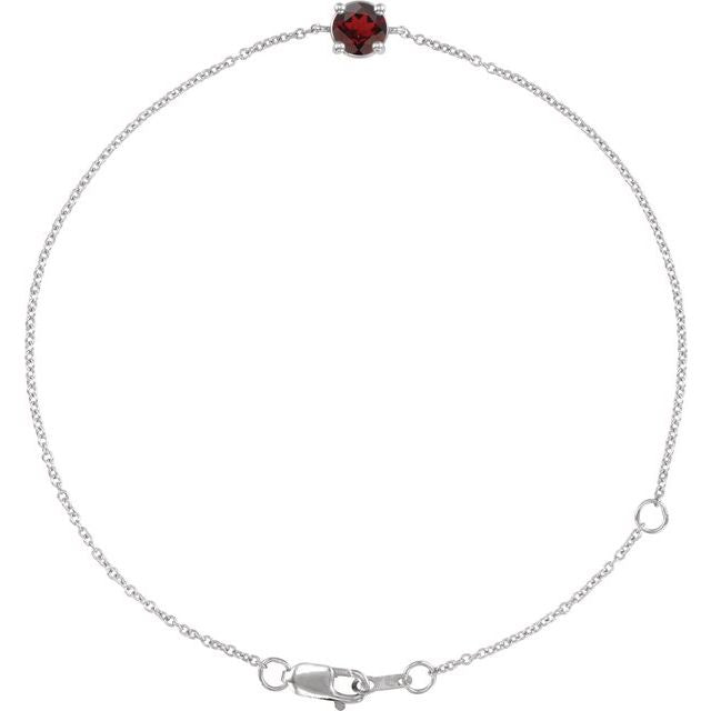 Natural Mozambique Garnet | Round | 4mm
