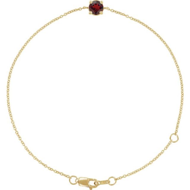 Natural Mozambique Garnet | Round | 4mm