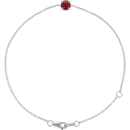 Lab-Grown Ruby | Round | 4mm
