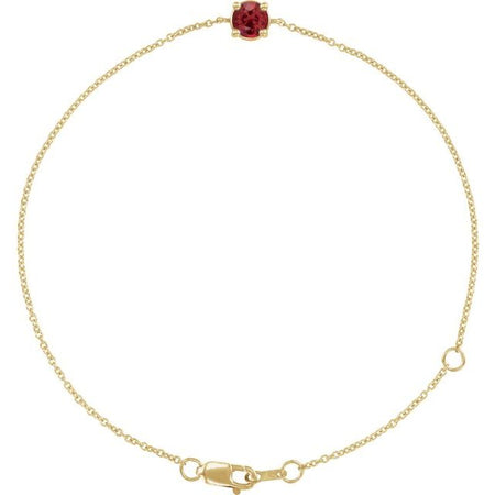 Lab-Grown Ruby | Round | 4mm | Natural Ruby | Round | 4mm