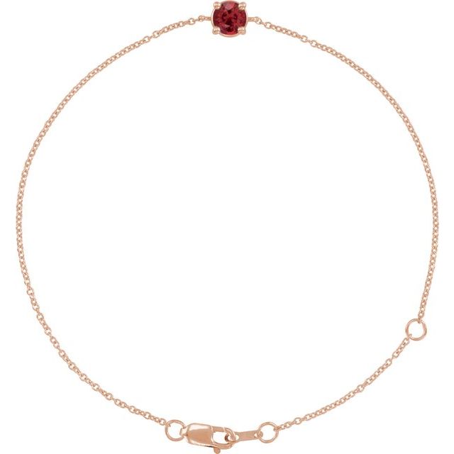 Lab-Grown Ruby | Round | 4mm | Natural Ruby | Round | 4mm