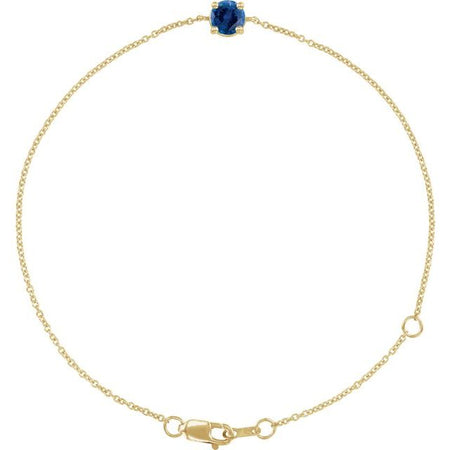 Natural Blue Sapphire | Round | 4mm