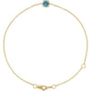 Natural Blue Zircon | Round | 4mm