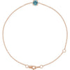 Natural Blue Zircon | Round | 4mm