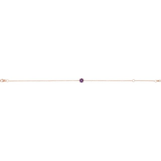 Natural Amethyst | Round | 4mm