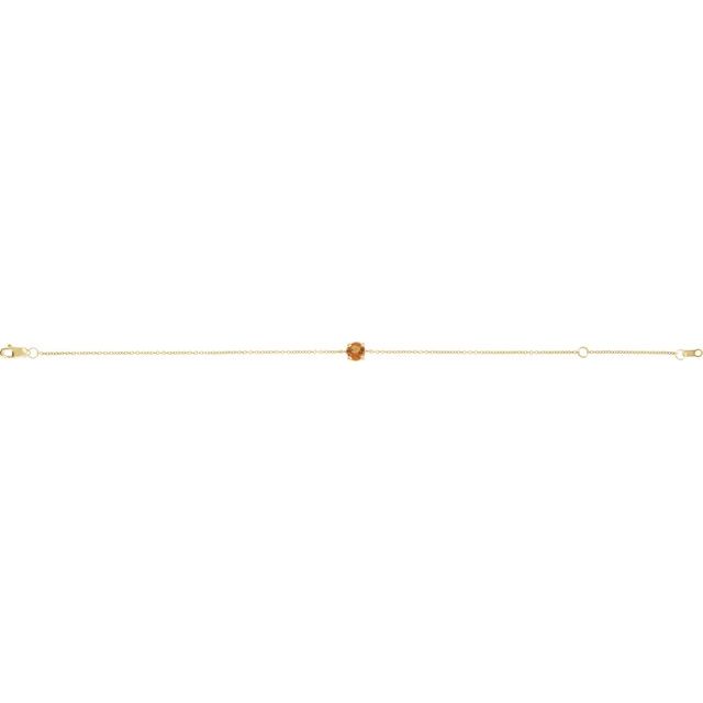 Natural Citrine | Round | 4mm