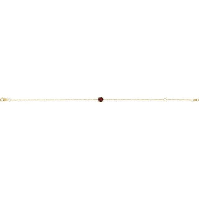 Natural Mozambique Garnet | Round | 4mm