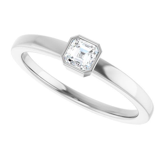 Natural Diamond | Asscher | 3.5 x 3.5mm