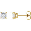 Natural Diamond | Asscher | 3.5 x 3.5mm :: 1/2 Ctw | Natural Diamond | Asscher | 3 x 3mm :: 1/3 Ctw | Natural Diamond | Asscher | 4 x 4mm :: 5/8 Ctw