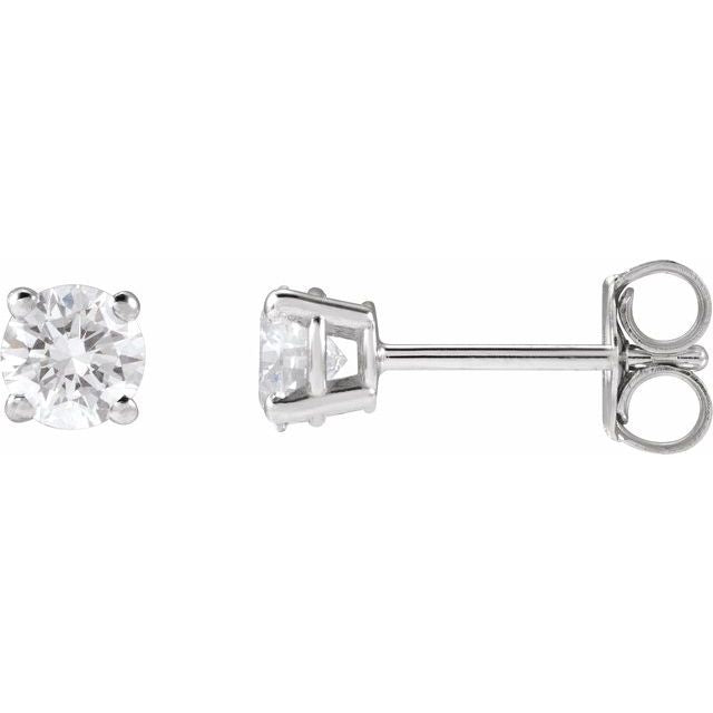 Lab-Grown Diamond | Round | 4mm :: 1/2 Ctw