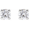 Lab-Grown Diamond | Round | 3.4mm :: 1/3 Ctw | Lab-Grown Diamond | Round | 3mm :: 1/10 Ctw