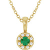 Lab-Grown Emerald | Round | 3mm | Natural Emerald | Round | 3mm