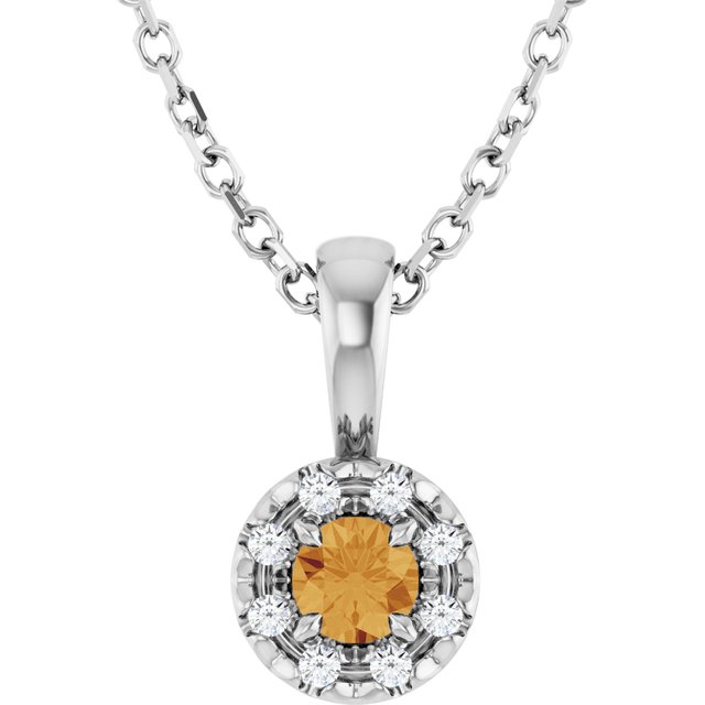Natural Citrine | Round | 3mm
