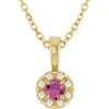 Natural Pink Tourmaline | Round | 3mm