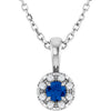 Natural Blue Sapphire | Round | 3mm | Lab-Grown Blue Sapphire | Round | 3mm