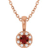 Natural Mozambique Garnet | Round | 3mm
