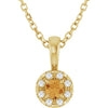 Natural Citrine | Round | 3mm