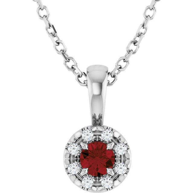 Natural Mozambique Garnet | Round | 3mm