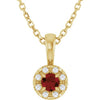 Natural Mozambique Garnet | Round | 3mm