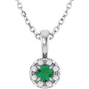 Natural Emerald | Round | 3mm | Lab-Grown Emerald | Round | 3mm